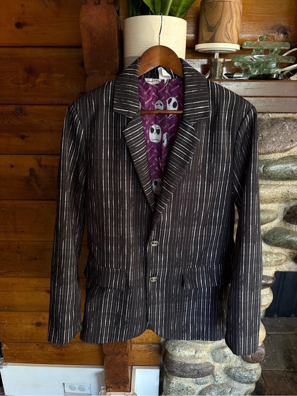 Disney Tim Burton’s The Nightmare Before Christmas Jack Skellington Blazer S